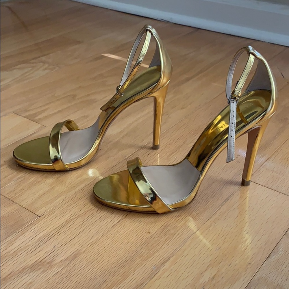 Zara Gold Heel